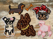 Load image into Gallery viewer, Dog Iron On Patches (Various Styles)