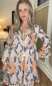 Paisley & Fringe Dress