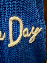 Load image into Gallery viewer, Fringe &amp; Sparkle Game Day Sweater