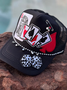High Stakes Poker Patch Trucker Hat