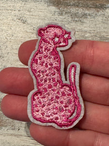 Pink Iron On Patches