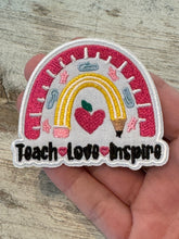 Load image into Gallery viewer, Teach Love Inspire Iron On Patch