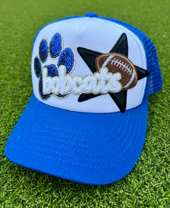 Bobcats Football Patch Trucker Hat
