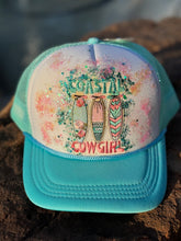 Load image into Gallery viewer, Glitter Coastal Cowgirl Trucker Hat