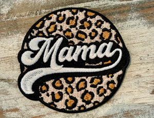 Mama Iron On Patches