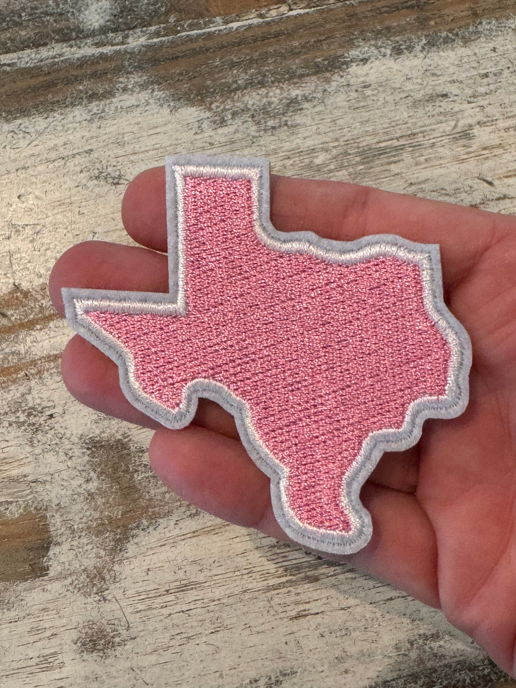 Texas Iron On Patches