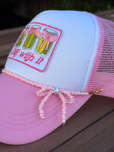 Load image into Gallery viewer, Dill With It Pickle Trucker Hat