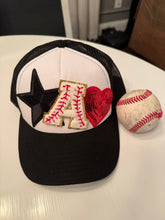 Load image into Gallery viewer, Baseball Number Patch Trucker Hats (CUSTOM)