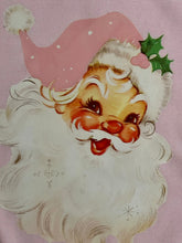 Load image into Gallery viewer, Pink Vintage Santa Sweatshirt