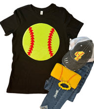 Load image into Gallery viewer, Sequin Softball Tees