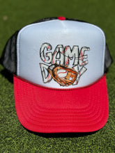 Load image into Gallery viewer, Baseball Game Day Trucker Hat