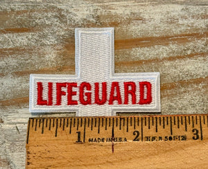 Lifeguard Iron On Patch