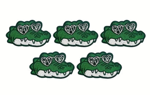 Alligator Iron On Patches