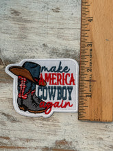 Load image into Gallery viewer, Make America Cowboy Again Iron On Patch