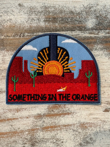 Something In The Orange Iron On Patch