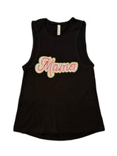 Load image into Gallery viewer, Chenille Patch Baseball Mama Tank Tops (Various Styles)