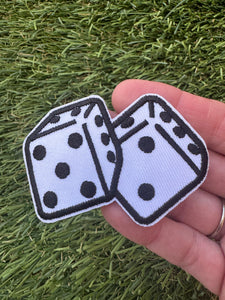 Dice Game Iron On Patches