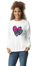 Load image into Gallery viewer, Sequin Hearts Sweatshirt (Adult &amp; Youth)