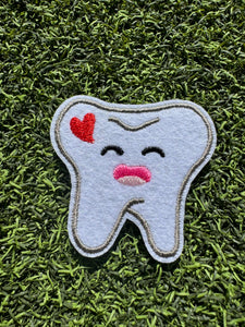 Tooth Dentist Dental Iron On Patch