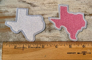 Texas Iron On Patches