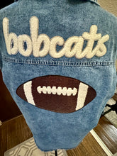 Load image into Gallery viewer, Bobcat Football Denim Shirt