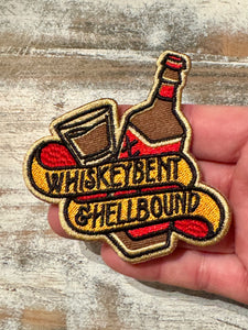 Whiskey Iron On Patches