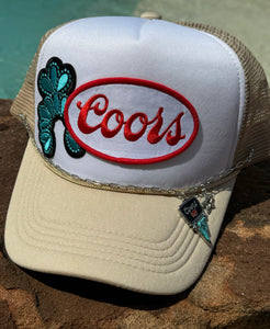 Coors Cowgirl Iron On Patches