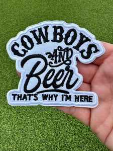 Beer Iron On Patches