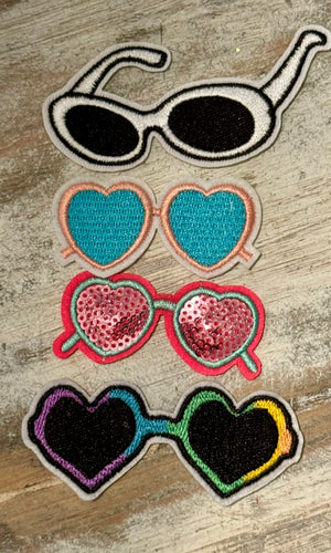 Sunglasses Iron On Patches