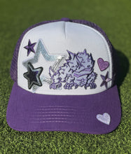 Load image into Gallery viewer, TCU Frogs Trucker Hat