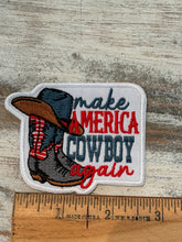 Load image into Gallery viewer, Make America Cowboy Again Iron On Patch