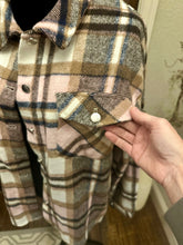 Load image into Gallery viewer, Pink Plaid Shacket