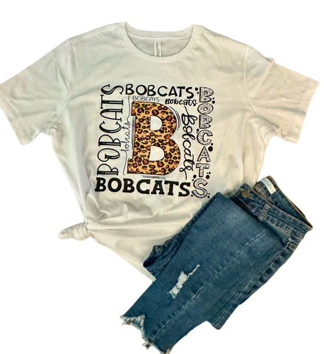 Bobcats “B” Tee