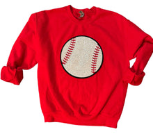 Load image into Gallery viewer, Sequin Baseball Sweatshirt &amp; Hoodies (Various Options)