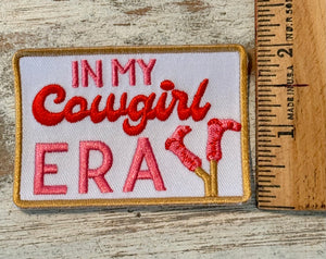 Cowgirl Iron On Patches