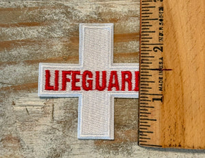 Lifeguard Iron On Patch