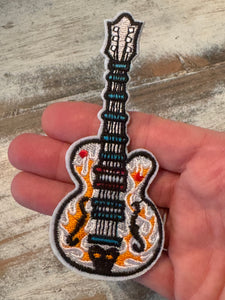 Guitar Iron On Patches