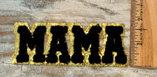 Load image into Gallery viewer, Gold Mama Iron On Patches