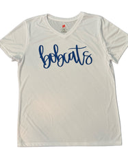 Load image into Gallery viewer, Bobcats V-Neck Cool DRI Tee