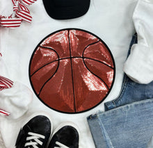 Load image into Gallery viewer, Sequin Basketball Sweatshirt (Various Colors)