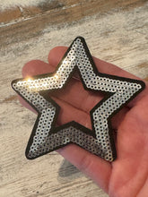 Load image into Gallery viewer, Metallic Star Iron On Patches