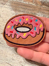 Load image into Gallery viewer, Donut Themed Iron On Patches