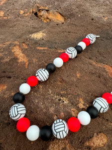 Volleyball BEAD CHAINS for Trucker Hats