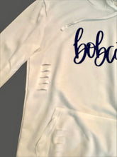 Load image into Gallery viewer, Bobcats &amp; Stars Distressed Hoodie