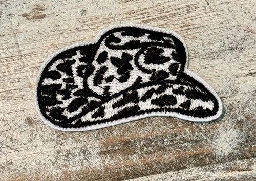 Cowboy Hat Iron On Patch