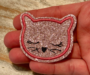 Pink Iron On Patches