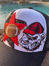 Load image into Gallery viewer, Georgia Dawgs Football Trucker Cap