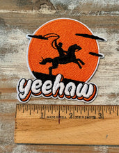 Load image into Gallery viewer, Yee Haw Iron On Patches (Various Color Options)