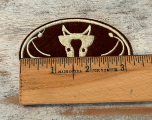 Cows, Bulls & Steer Iron On Patches