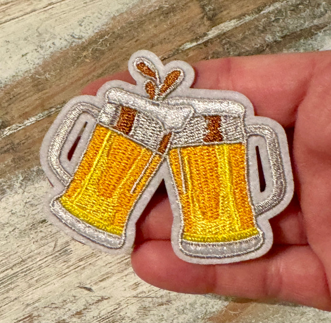 Beer Iron On Patches